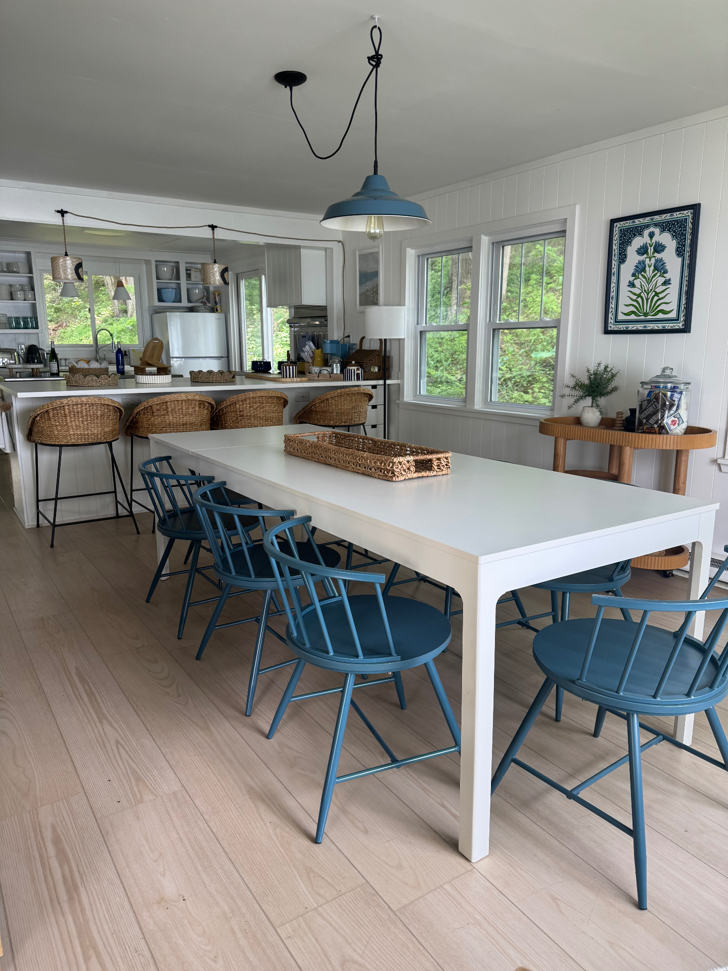 Lakeside dining & kitchen reset